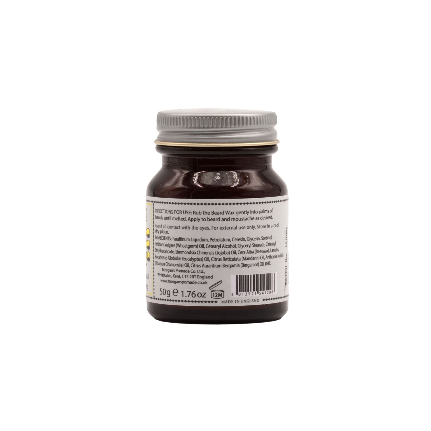 Morgan's Beard and Moustache Wax Men's Grooming Cream Morgan's Pomade Co 