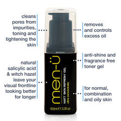 men-u Ultra Concentrate Matt "Skin Refresh" Gel Facial Care Men-U 
