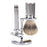 Muhle Traditional 3-Piece Shaving Set with Safety Razor and Silvertip Badger Brush, Polished Chrome Shaving Kit Discontinued 