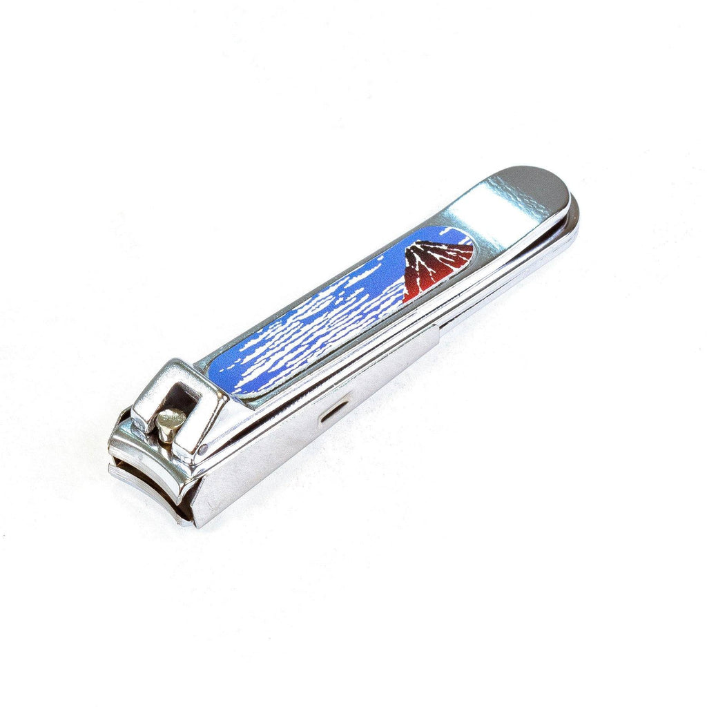 Itto-Ryu Leather Inlaid Mt. Fuji Nail Clipper Nail Clipper Japanese Exclusives 