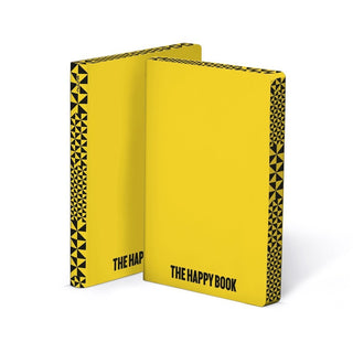 Nuuna Graphic Smooth Bonded Leather Notebook, The Happy Book Notebook Nuuna 