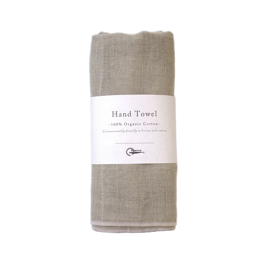 Nawrap Organic Cotton Hand Towel Towel Nawrap Light Green 