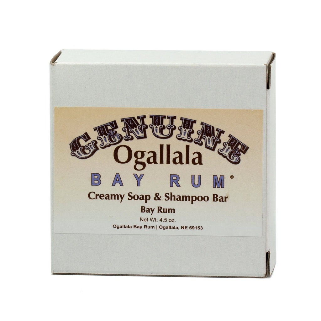 Ogallala Creamy Bay Rum Soap and Shampoo Bar Body Soap Ogallala Bay Rum 