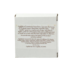 Ogallala Creamy Bay Rum Soap and Shampoo Bar Body Soap Ogallala Bay Rum 