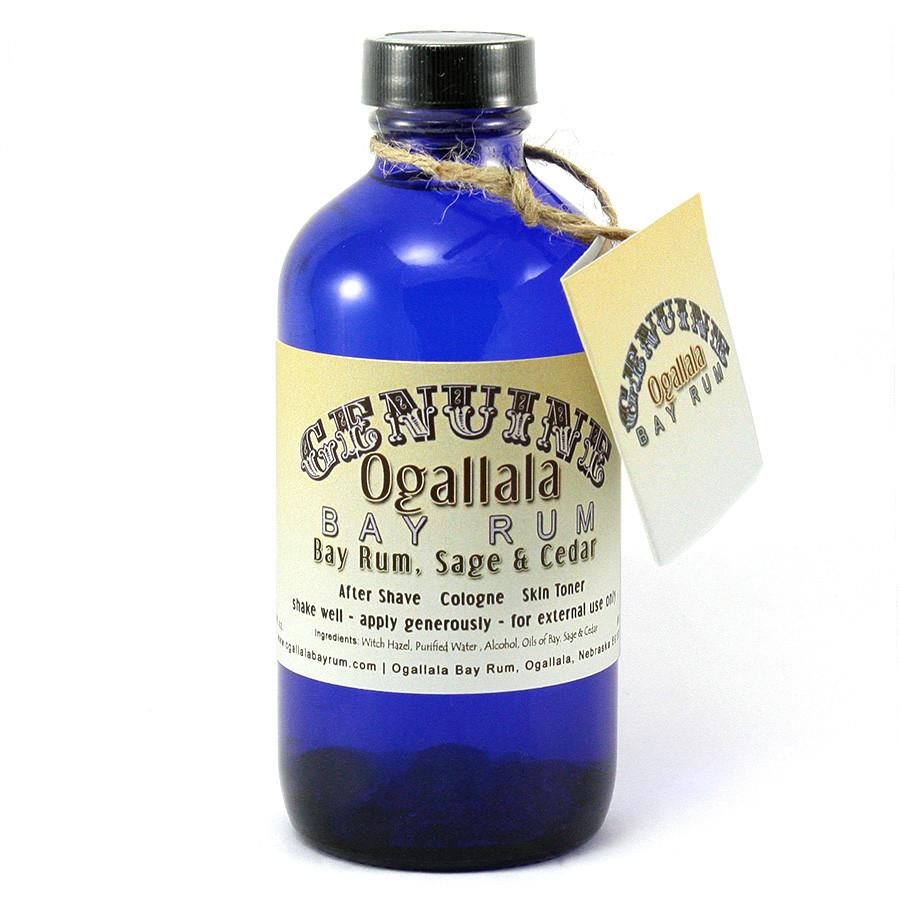 Ogallala Bay Rum, Sage and Cedar Aftershave, Pre-Shave, Skin Toner Aftershave Ogallala Bay Rum 