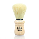 Omega S-Brush S10005 Synthetic Fiber Shaving Brush, Beech Wood Handle Synthetic Bristles Shaving Brush Omega 