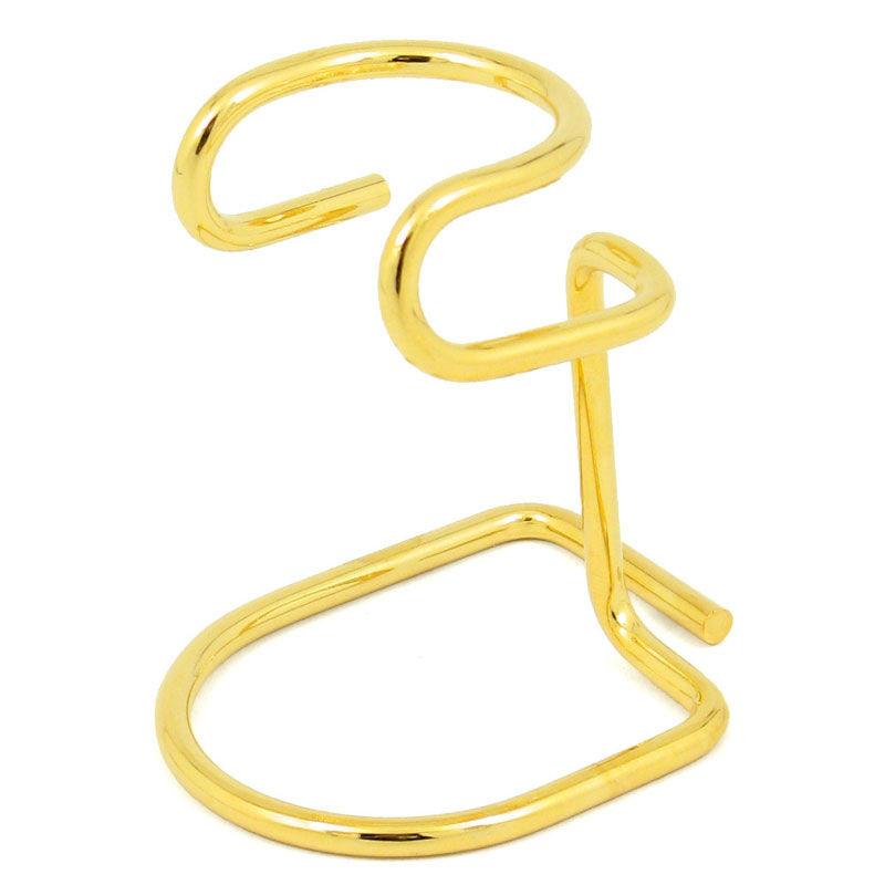 Omega Metal Shaving Brush Stand Shaving Stand Omega Gold 