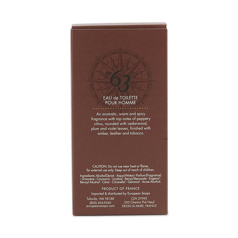Pre de Provence No. 63 Men's Eau de Toilette Men's Fragrance Pre de Provence 