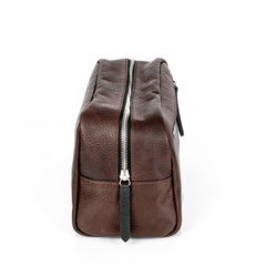 Pittards Dopp Kit, Attacama Leather Grooming Travel Case Pittards 