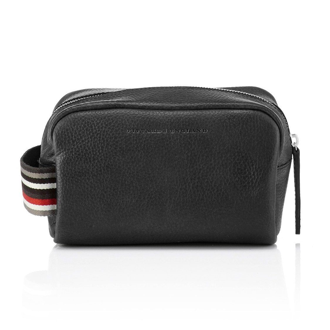 Pittards Small Dopp Kit, Attacama Black Grooming Travel Case Pittards 