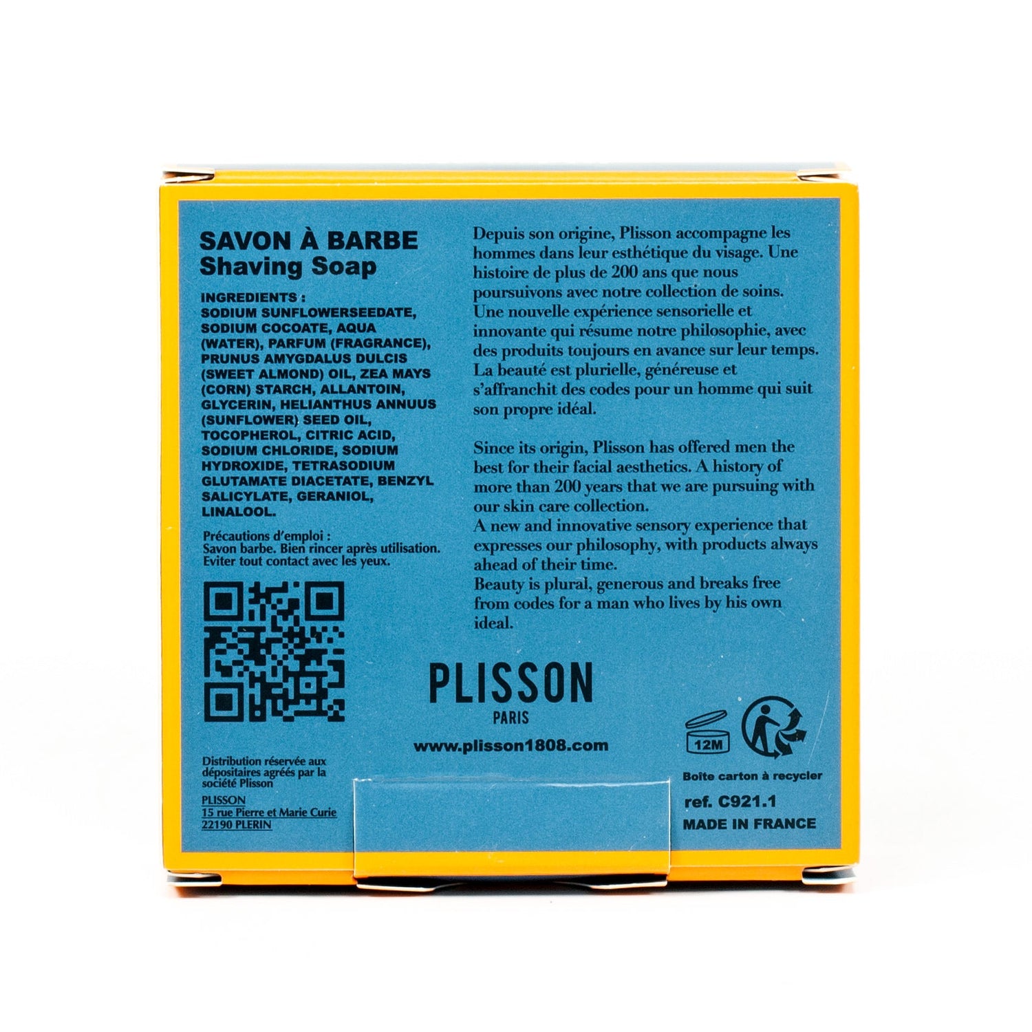 Plisson Shaving Soap Refill Shaving Soap Plisson - Joris 