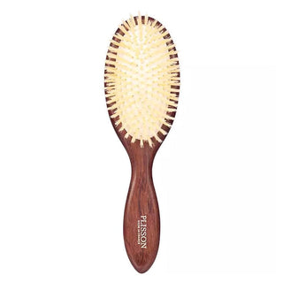 Plisson Hair Brush, White Boar Bristles, Large Hair Brush Plisson - Joris 