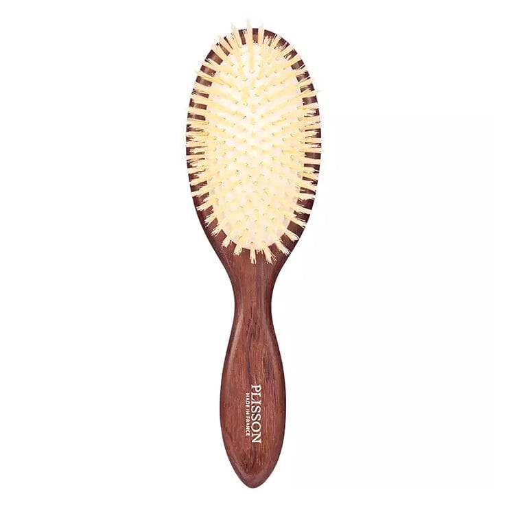 Plisson Hair Brush, White Boar Bristles, Large Hair Brush Plisson - Joris 