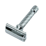 Parker 87R Short Handle Double-Edge Razor, Butterfly Opening Double Edge Safety Razor Parker Razors 
