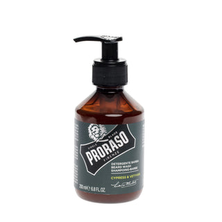 Proraso Beard Shampoo, Cypress & Vetyver Beard Wash Proraso 
