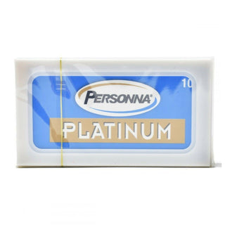 10 Personna Platinum Chrome Double Edge Safety Razor Blades Razor Blades Personna 