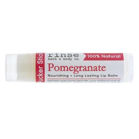 Rinse Bath & Body Co. Pucker Stick Lip Balms Rinse Bath & Body Co Pomegranate 