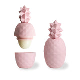 Rebels Refinery Rebel Rose Geometric Pineapple Lip Balm Lip Balms Rebels Refinery Pink 