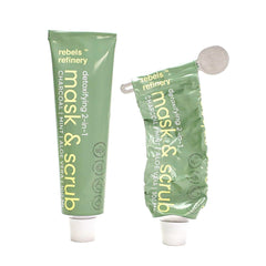 Rebels Refinery Detoxifying 2-in-1 Mask & Scrub Facial Care Rebels Refinery 