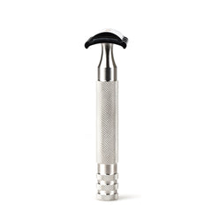 Fendrihan Stainless Steel Safety Razor with Black Polished PVD Coated Head, Limited Edition Double Edge Safety Razor Head Fendrihan 