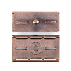 Fendrihan Stainless Steel Safety Razor with Bronze PVD Coated Head, Limited Edition Double Edge Safety Razor Head Fendrihan 