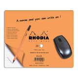 Rhodia Clic Bloc Nonskid Mouse Pad, Graph Paper Notebook Rhodia 