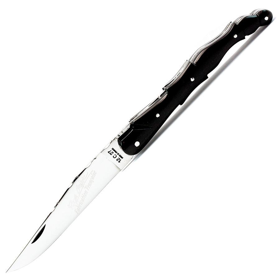 Roger Orfevre Laguiole 341 Folding Pocket Knife, Black PaperStone Handle Pocket Knife Roger Orfevre 