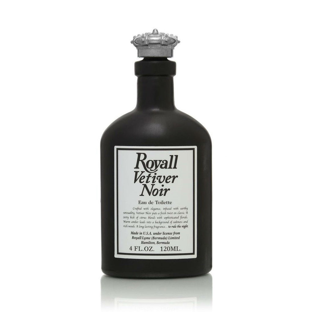 Royall Vetiver Noir Eau de Toilette, 4 oz Natural Spray Men's Fragrance Royall Lyme Bermuda 