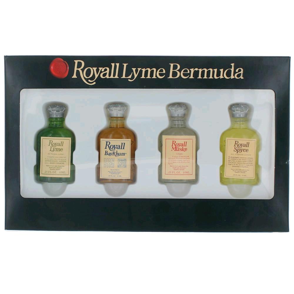 Royall Heritage Collection Mini Sampler Set Men's Fragrance Royall Lyme Bermuda 