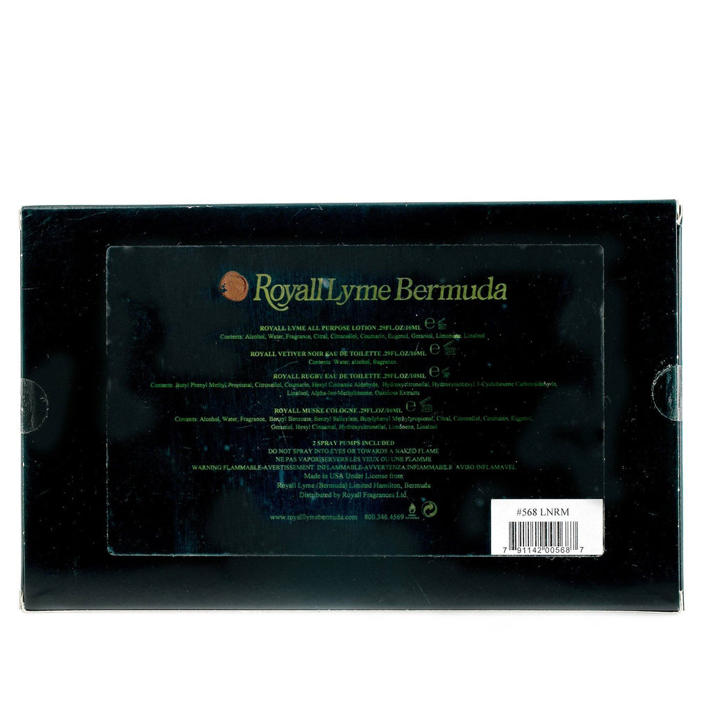 Royall Modern Classic Collection Mini Sampler Set Men's Fragrance Royall Lyme Bermuda 