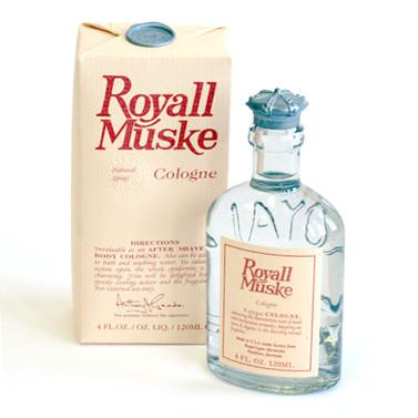 Royall Muske Cologne, 4 oz Natural Spray Men's Fragrance Royall Lyme Bermuda 