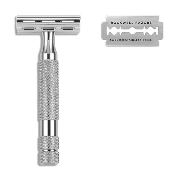 Rockwell 2C Adjustable Double Edge Safety Razor – Fendrihan Canada