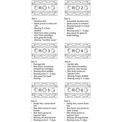 Rockwell 2C Adjustable White Chrome Safety Razor Double Edge Safety Razor Rockwell 