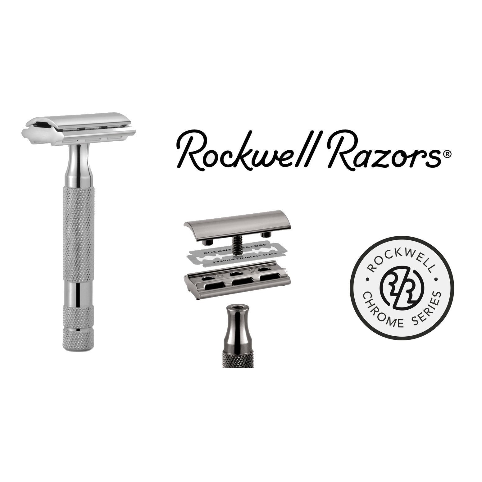 Rockwell 2C Adjustable Double Edge Safety Razor – Fendrihan Canada