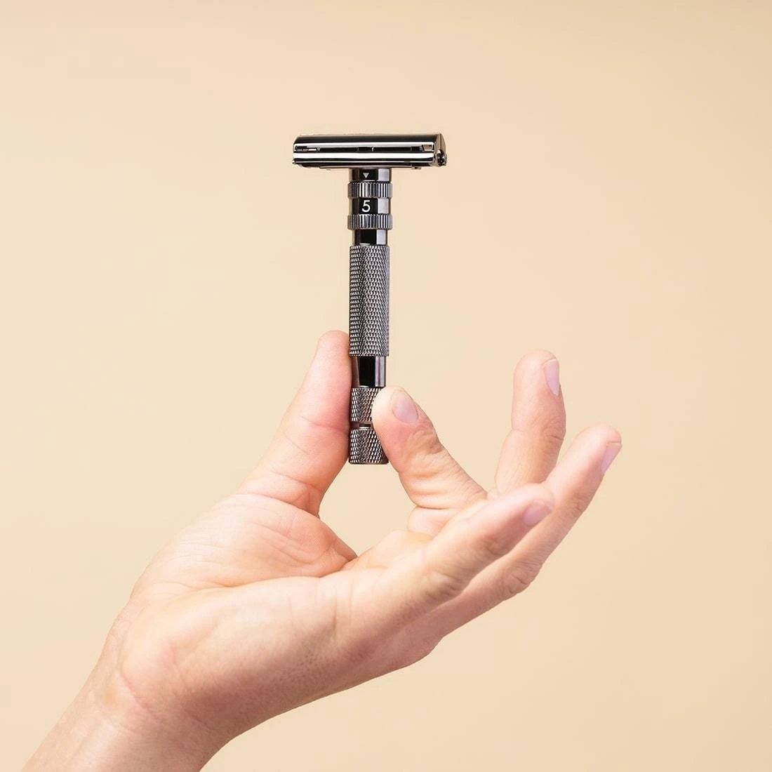 Rockwell Model T2 Adjustable Butterfly Safety Razor – Fendrihan Canada