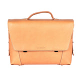 Ruitertassen Classic 2177 Leather Messenger Bag, Natural Leather Briefcase Ruitertassen 