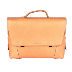 Ruitertassen Classic 2177 Leather Messenger Bag, Natural Leather Briefcase Ruitertassen 