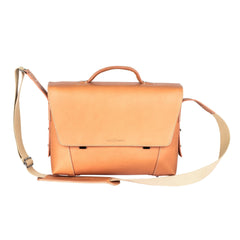 Ruitertassen Classic 2177 Leather Messenger Bag, Natural Leather Briefcase Ruitertassen 