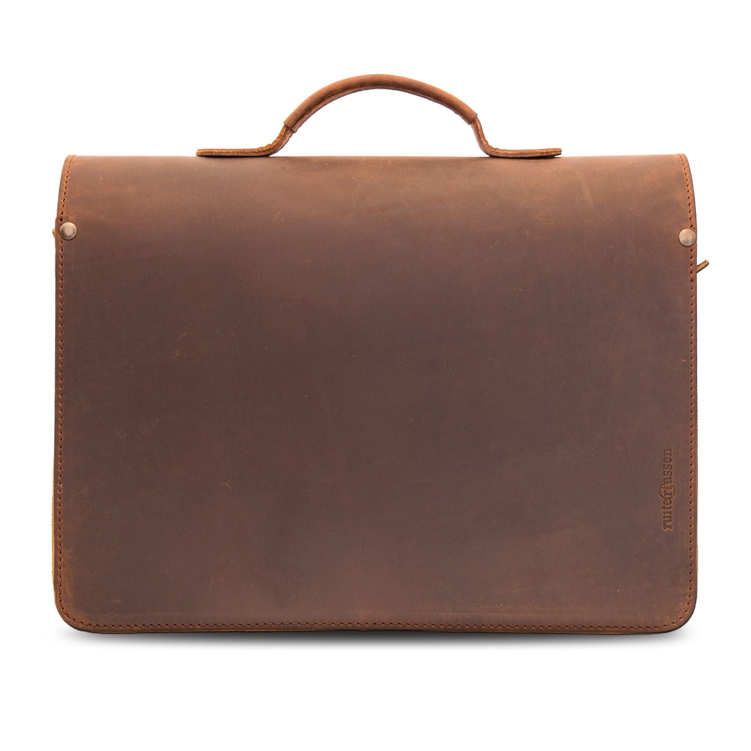 Ruitertassen Classic 2103 Leather Briefcase, Ranger Brown Leather Briefcase Ruitertassen 