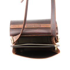 Ruitertassen Classic 2526 Leather Shoulder Bag, Ranger Brown Leather Messenger Bag Ruitertassen 