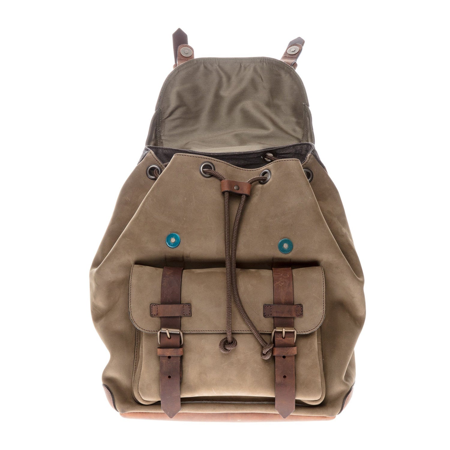 Ruitertassen Leisure Leather Backpack Backpack Ruitertassen 
