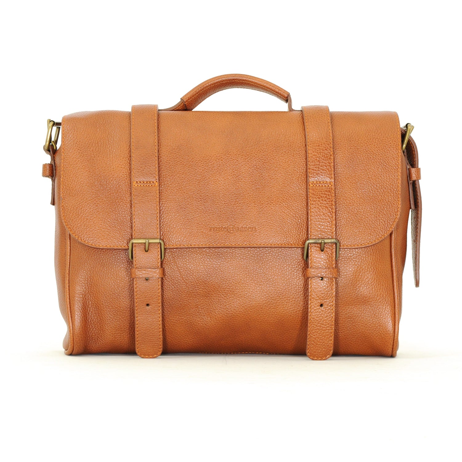 Ruitertassen Soft 4018 Leather Briefcase, Brown Leather Briefcase Ruitertassen 