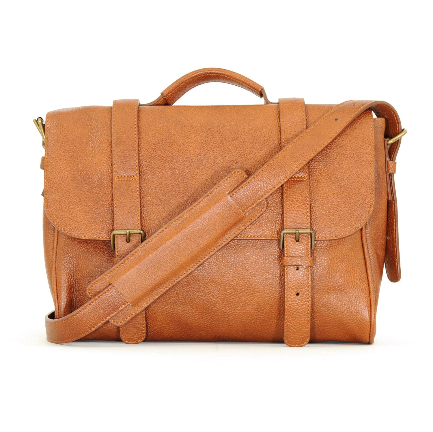 Ruitertassen Soft 4018 Leather Briefcase, Brown Leather Briefcase Ruitertassen 