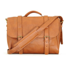 Ruitertassen Soft 4018 Leather Briefcase, Brown Leather Briefcase Ruitertassen 