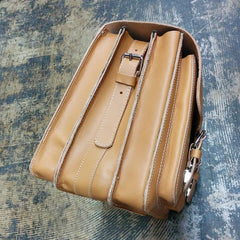 Ruitertassen Classic 2358 Leather Messenger Bag, Natural Leather Messenger Bag Ruitertassen 
