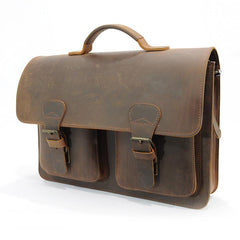 Ruitertassen Classic 2131 Leather Messenger Bag, Ranger Brown Leather Messenger Bag Ruitertassen 