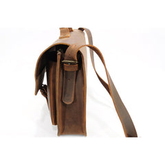 Ruitertassen Classic 2131 Leather Messenger Bag, Ranger Brown Leather Messenger Bag Ruitertassen 
