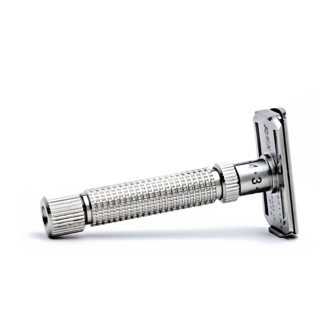 REX Supply Co. Ambassador Adjustable Stainless Steel Razor Double Edge Safety Razor Other 