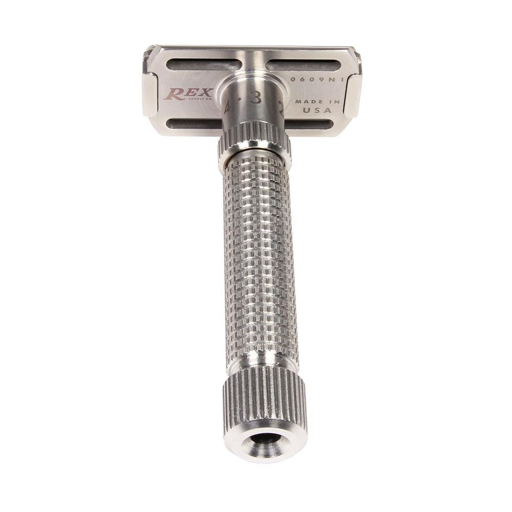 REX Supply Co. Ambassador Adjustable Stainless Steel Razor Double Edge Safety Razor Other 