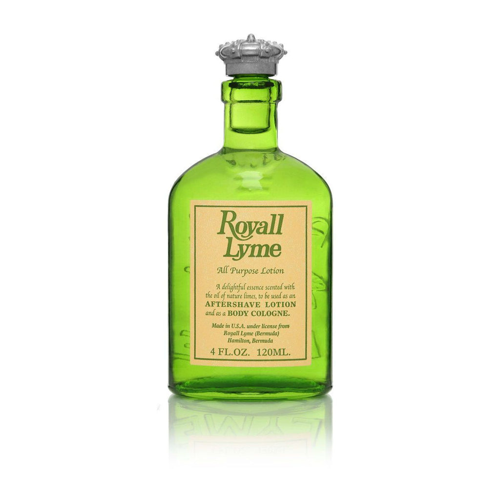 Royall Lyme All-Purpose Lotion, 4 oz Natural Spray Aftershave Royall Lyme Bermuda 